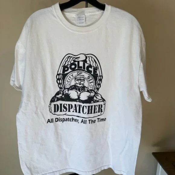 Police Dispatcher Graphic T-Shirt 8537 - Picture 8 of 9